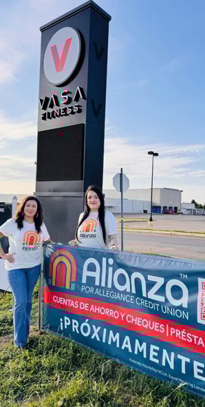 Alianza Coming Soon Banner with VASA Sign
