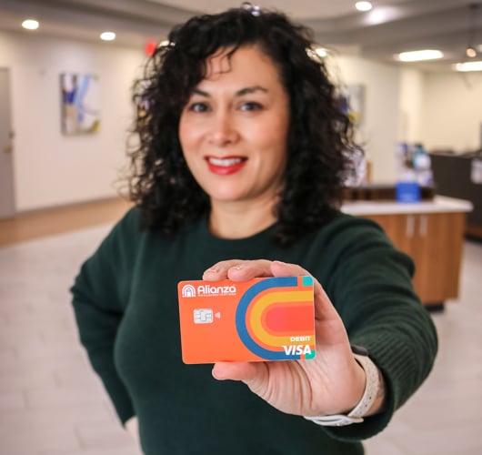 Free checking with Alianza debit card